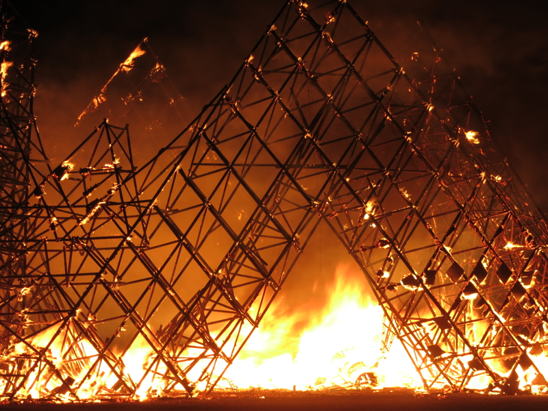 Illustration for article titled It was the biggest Burning Man ever, and this is what I saw there
